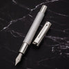 Monteverde Ritma Fountain Pen - Brushed Stainless Steel - Pen Boutique Ltd