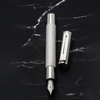Monteverde Ritma Fountain Pen - Brushed Stainless Steel - Pen Boutique Ltd