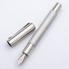 Monteverde Ritma Fountain Pen - Brushed Stainless Steel - Pen Boutique Ltd