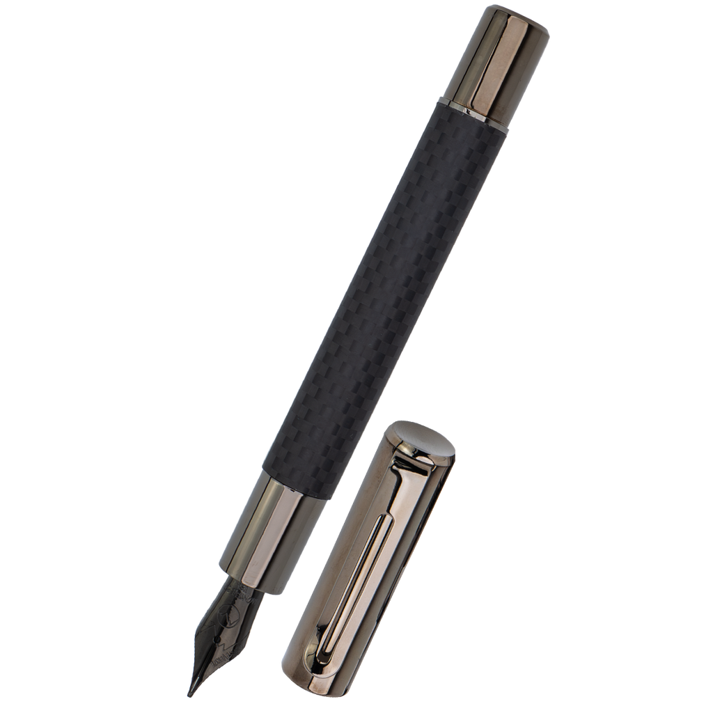 Monteverde Ritma Fountain Pen - Matte Carbon Fiber-Pen Boutique Ltd