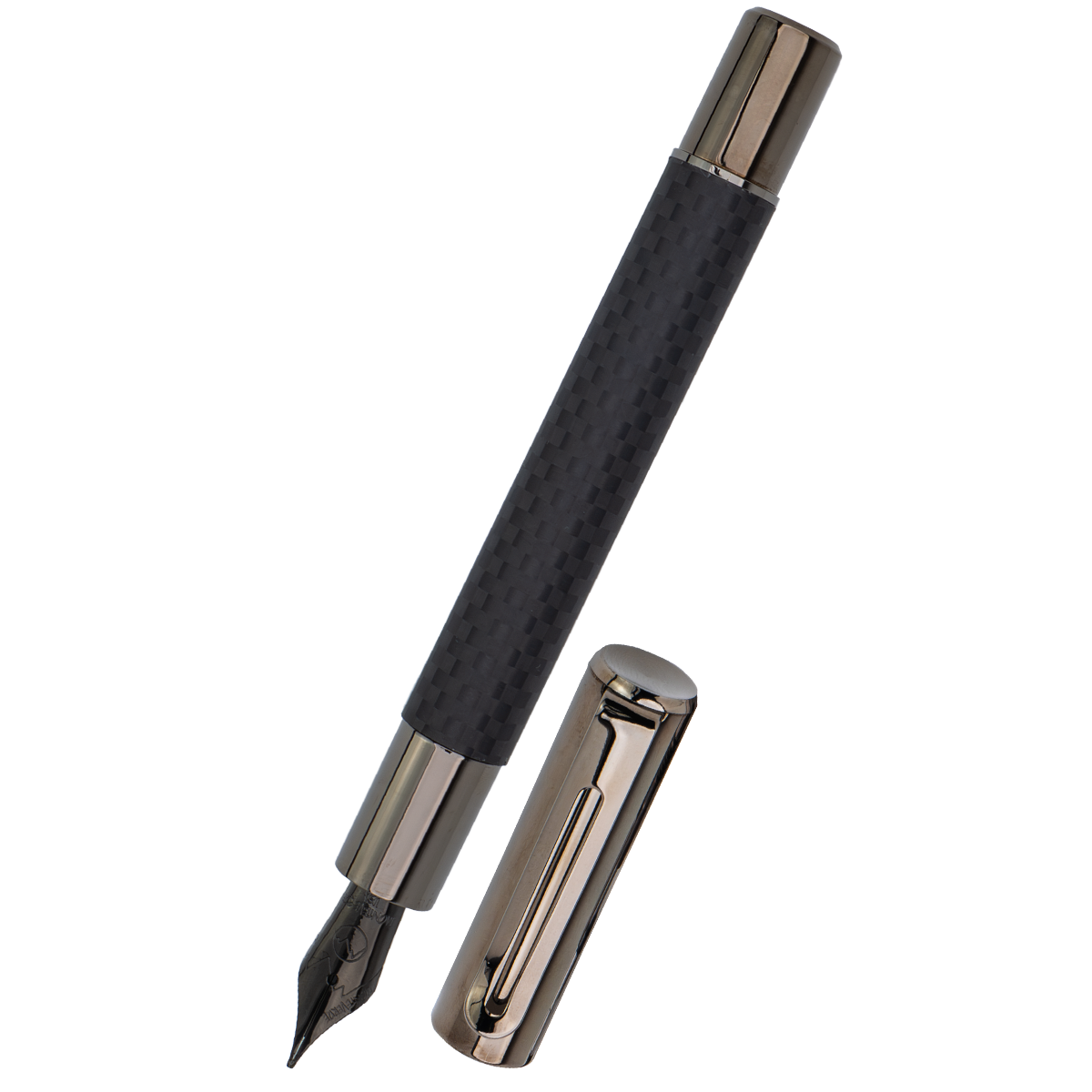 Monteverde Ritma Fountain Pen - Matte Carbon Fiber-Pen Boutique Ltd