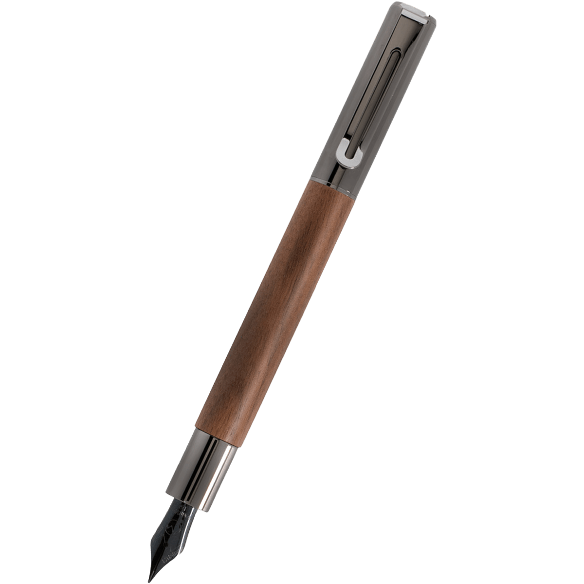 Monteverde Ritma Fountain Pen - Walnut - Pen Boutique Ltd