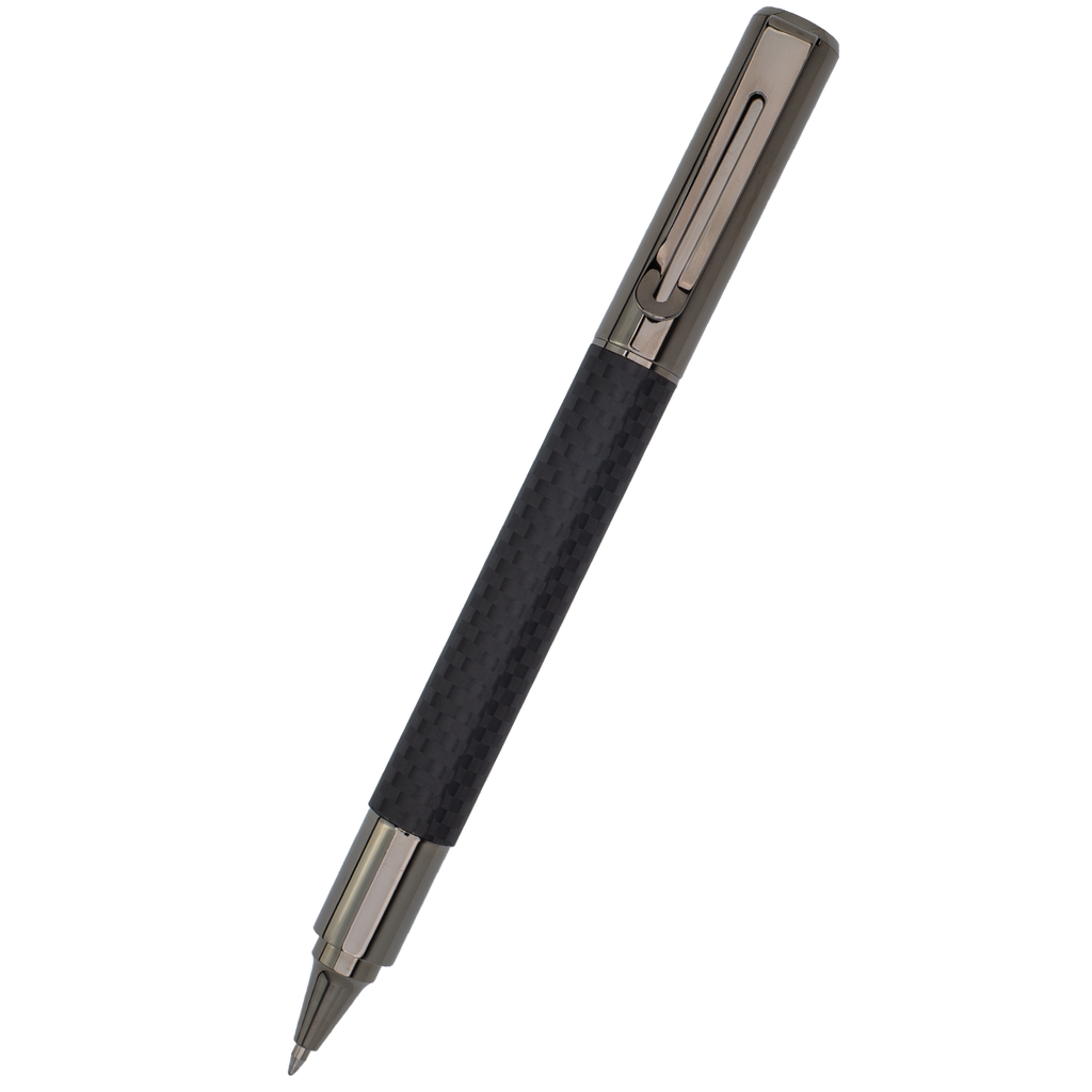 Monteverde Ritma Rollerball Pen - Matte Carbon Fiber-Pen Boutique Ltd