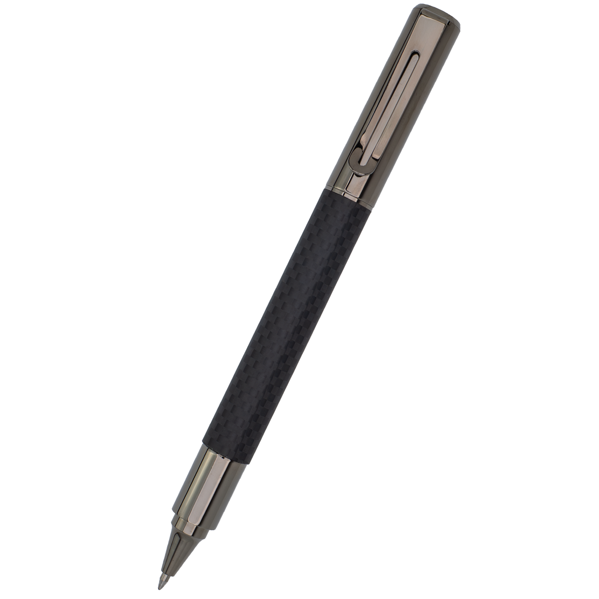 Monteverde Ritma Rollerball Pen - Matte Carbon Fiber-Pen Boutique Ltd