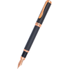 Monteverde Innova Fountain Pen - Matte Carbon Fiber - Rose Gold Trim-Pen Boutique Ltd
