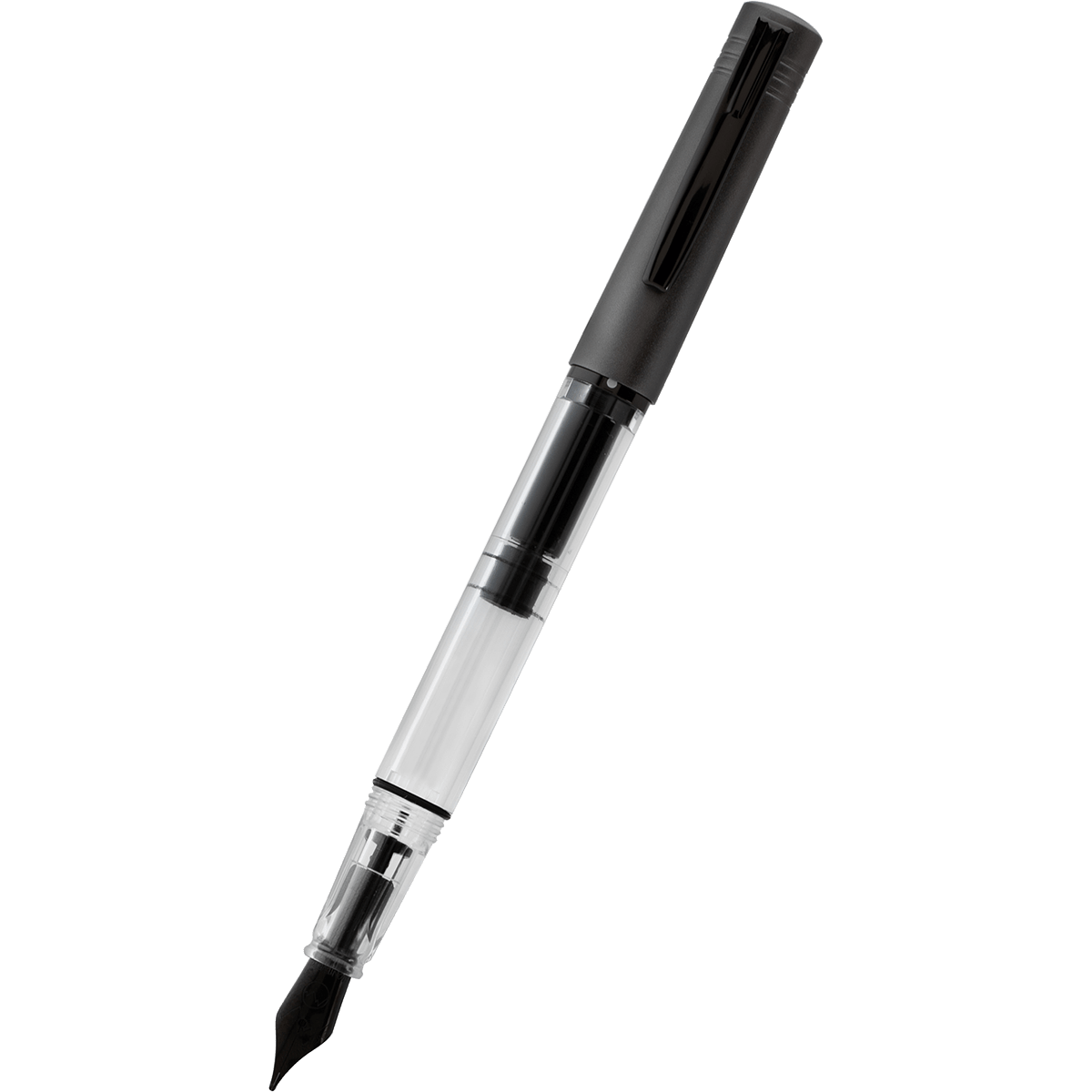 Monteverde MP1 Fountain Pen - Coal Grey - Pen Boutique Ltd