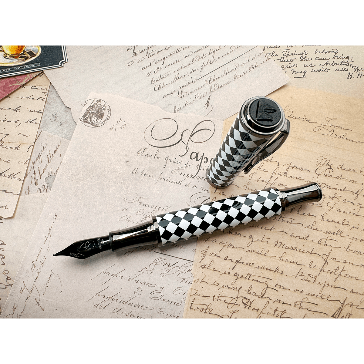 Monteverde Regatta Fountain Pen - Harlequin 188 (Limited Edition) - Pen Boutique Ltd