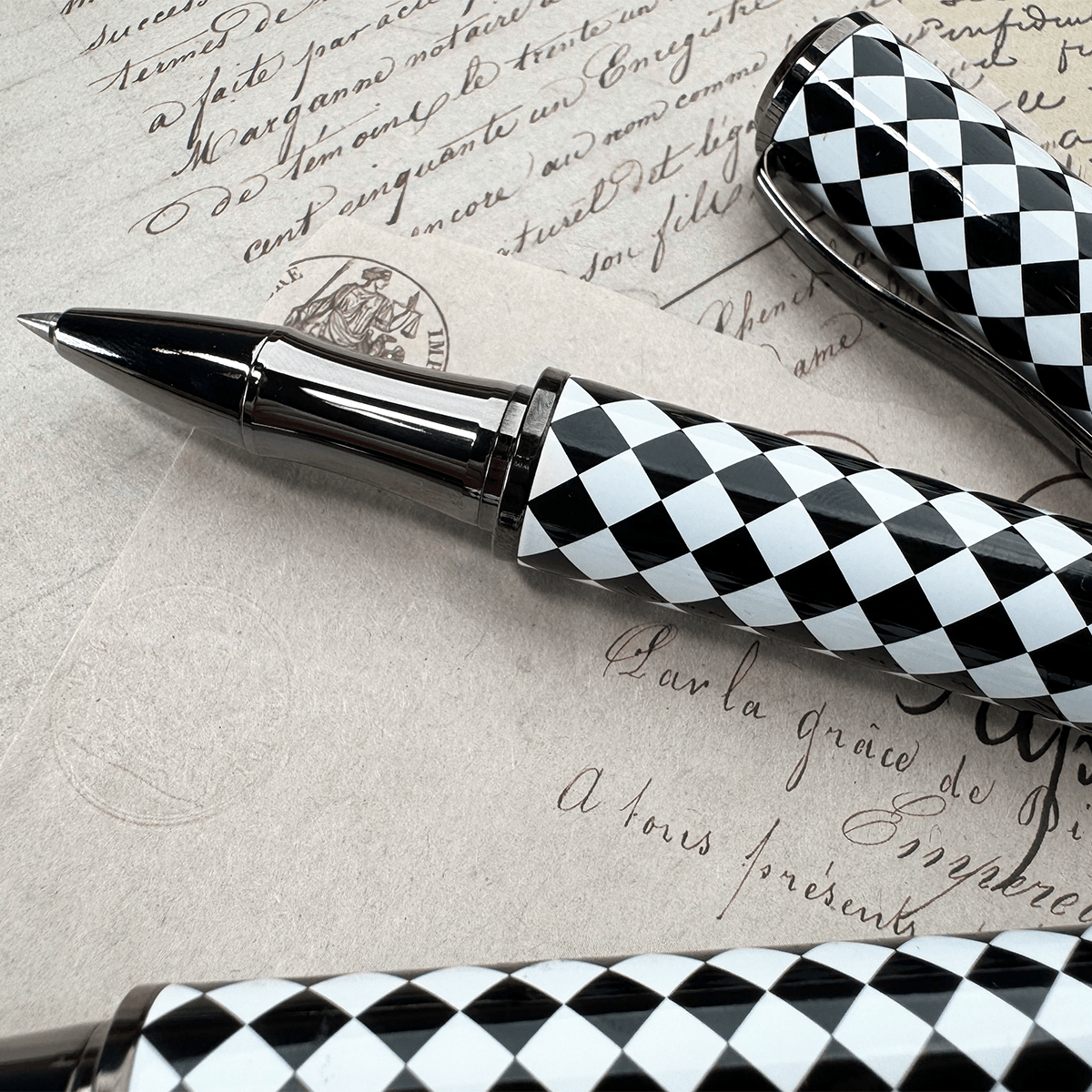 Monteverde Regatta Rollerball Pen - Harlequin (Limited Edition) - Pen Boutique Ltd