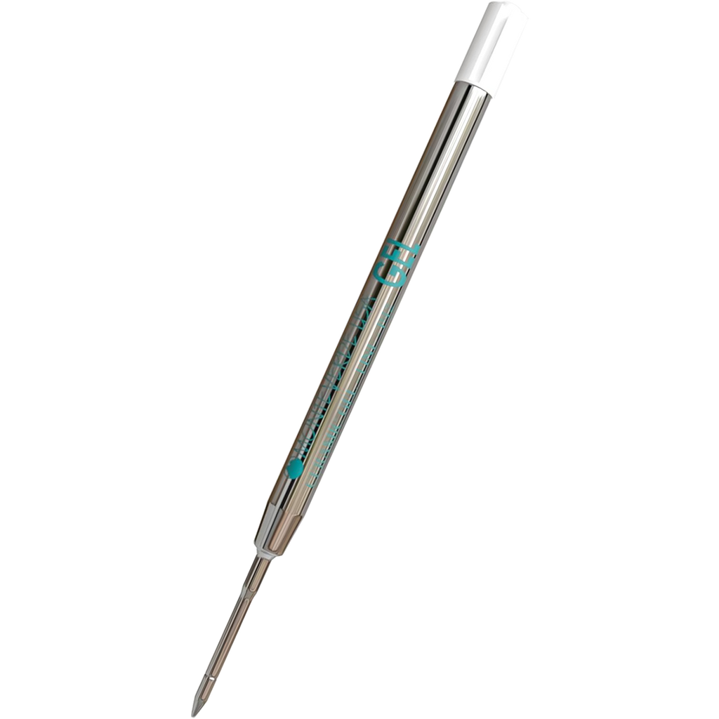 Monteverde Capless Gel Refill (to fit Parker) - Turquoise - 0.7 mm Fine Point (1/pack)-Pen Boutique Ltd