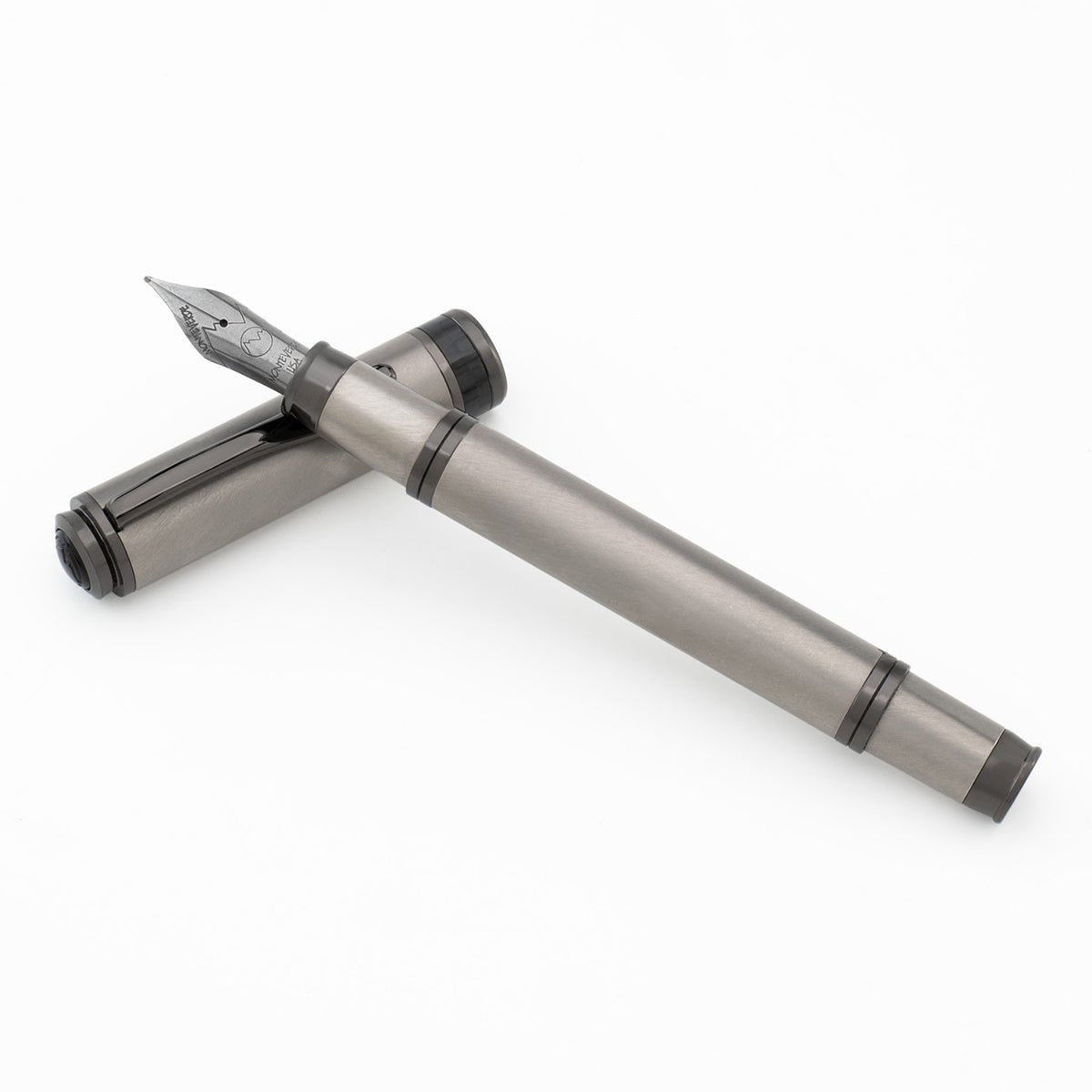 Monteverde Innova Fountain Pen - Titanium (Numbered Edition) - Pen Boutique Ltd