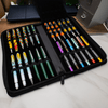 Monteverde Zipper 24 Pen Case - Green - Pen Boutique Ltd