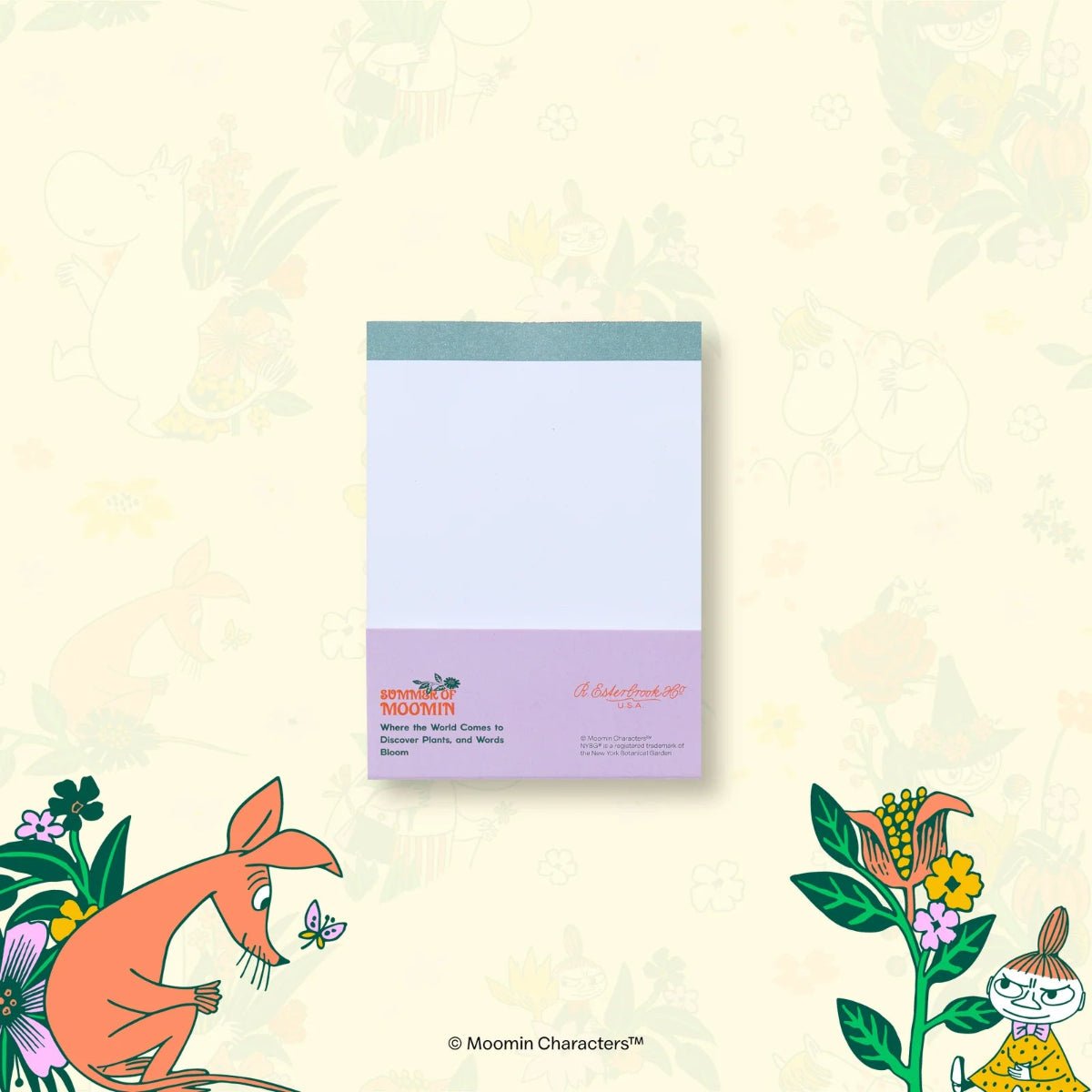 Esterbrook x Moomin NYBG Memo Pad - Pen Boutique Ltd