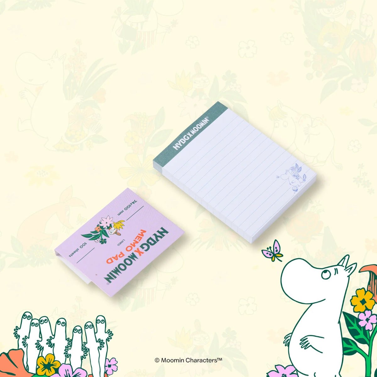 Esterbrook x Moomin NYBG Memo Pad - Pen Boutique Ltd