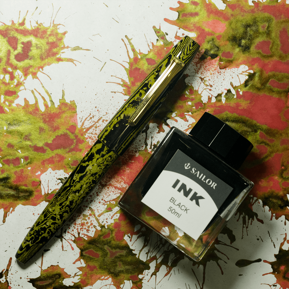 Sailor 1911 Fountain Pen - King of Pen - Mouko - Naginata Togi Nib - 21k Gold - Pen Boutique Ltd