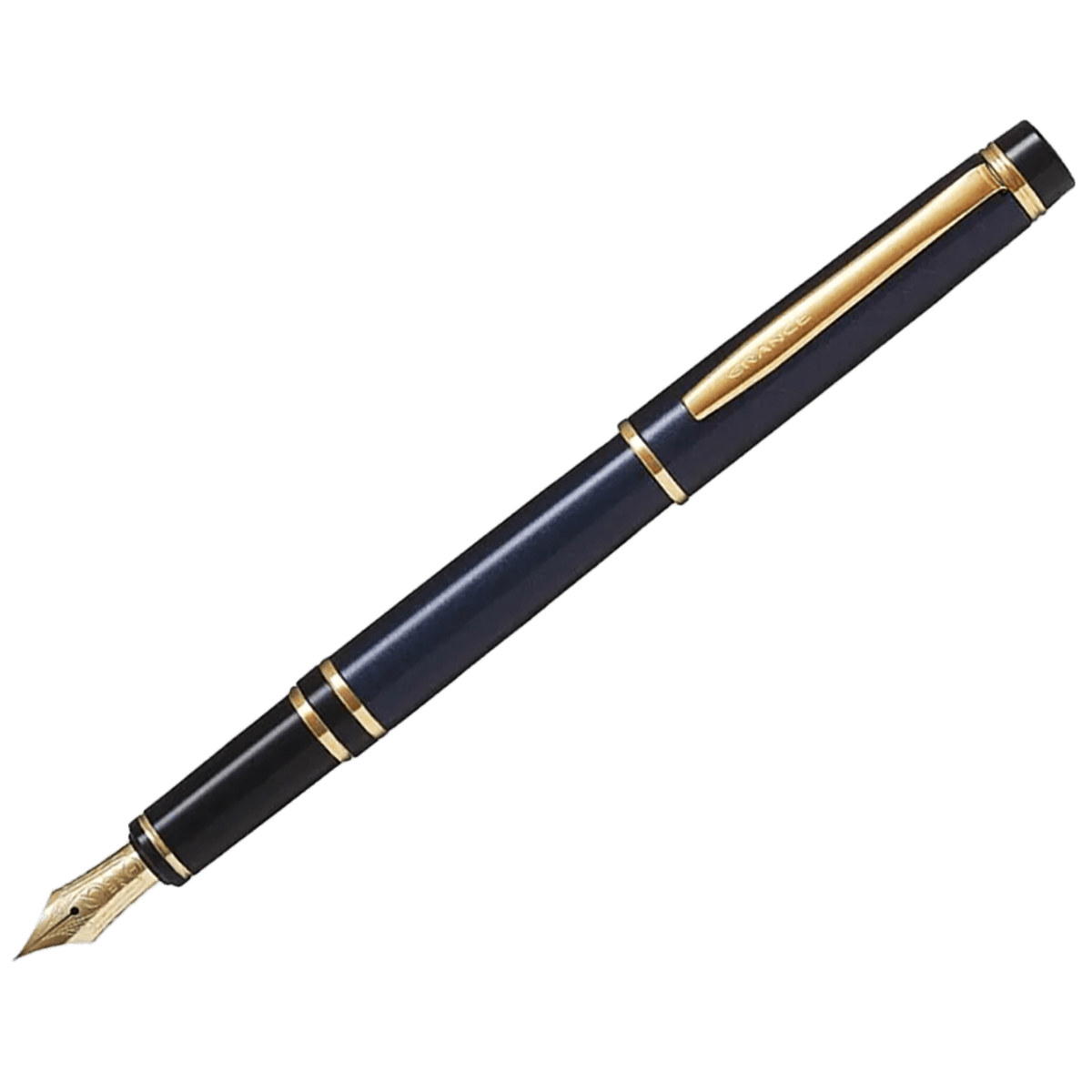 Pilot Grance Fountain Pen - Navy - 14K - Pen Boutique Ltd