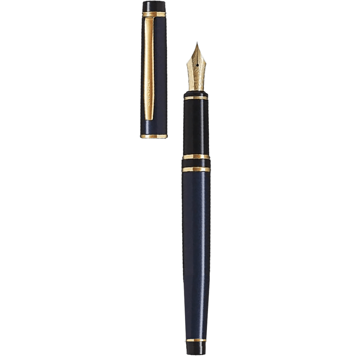 Pilot Grance Fountain Pen - Navy - 14K - Pen Boutique Ltd