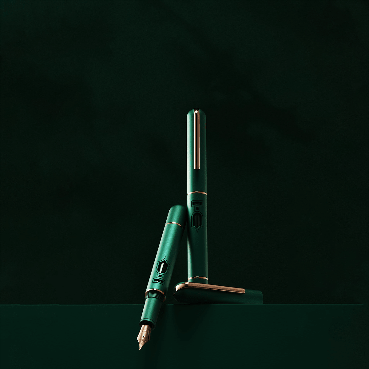 Nahvalur 365 Anniversary Fountain Pen - Emerald Green (Fountain Pen Day 2025 Edition) - Pen Boutique Ltd