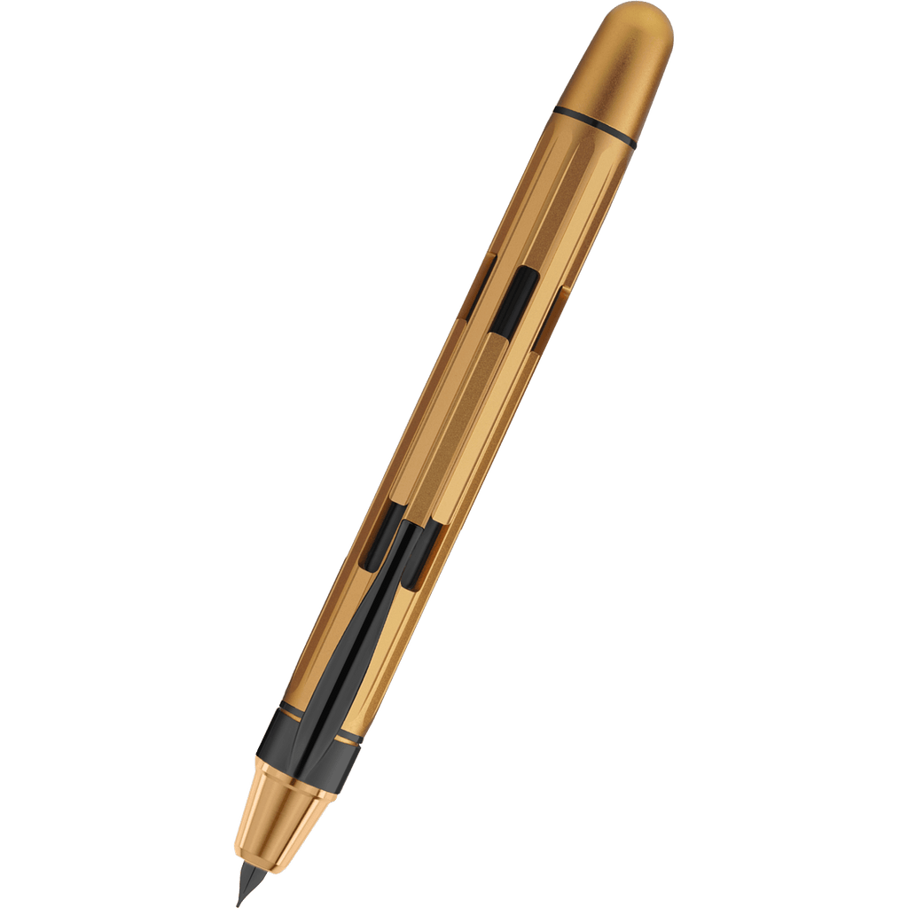 Nahvalur Eclipse Fountain Pen - Electrum - Pen Boutique Ltd