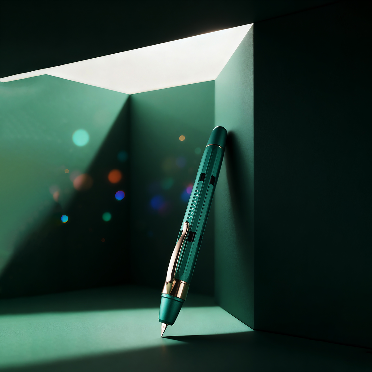 Nahvalur Eclipse Fountain Pen - Emerald-Pen Boutique Ltd