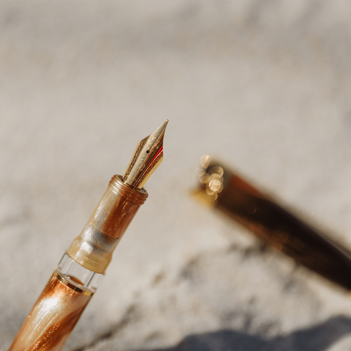 Nahvalur Horizon Fountain Pen - Desert - Pen Boutique Ltd
