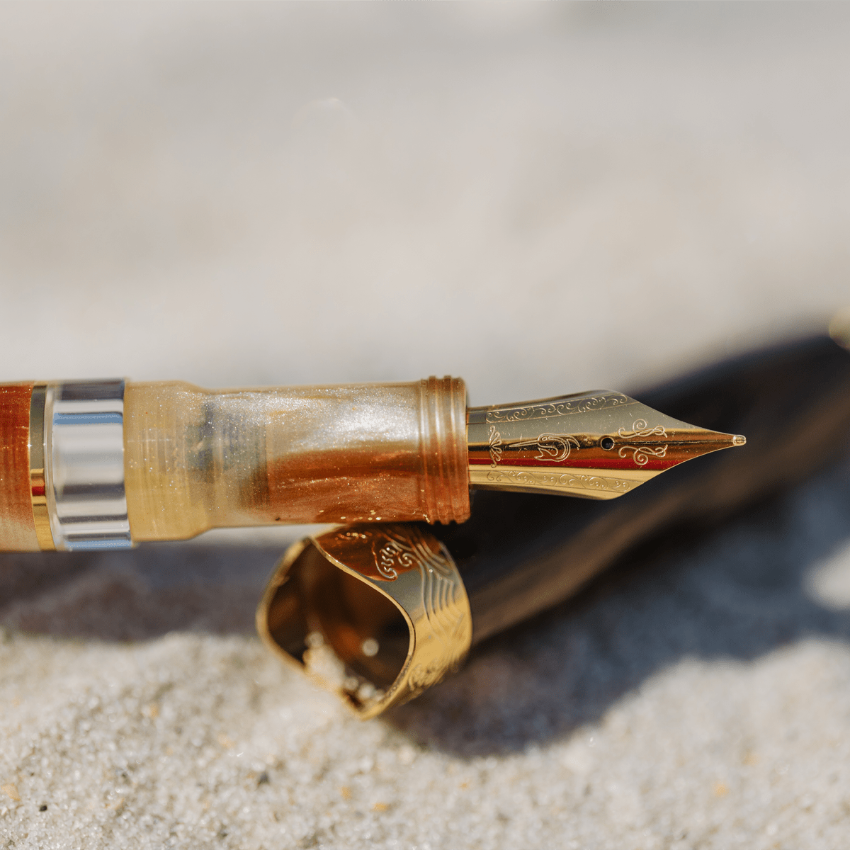 Nahvalur Horizon Fountain Pen - Desert - Pen Boutique Ltd