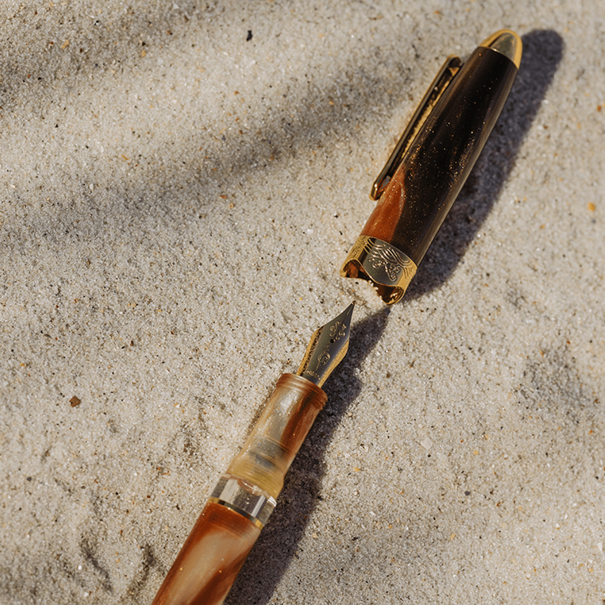 Nahvalur Horizon Fountain Pen - Desert - Pen Boutique Ltd