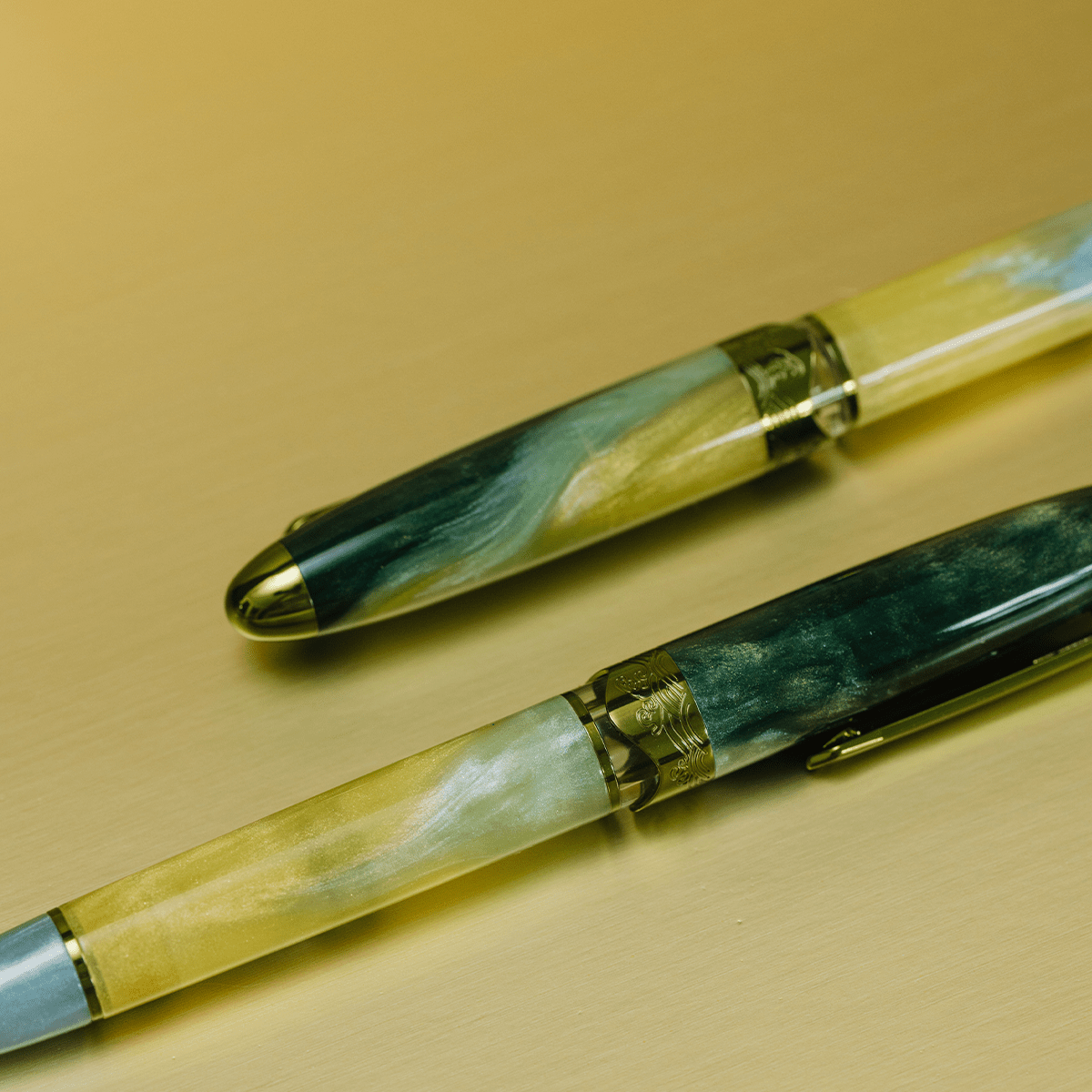 Nahvalur Horizon Fountain Pen - Gaia - Pen Boutique Ltd