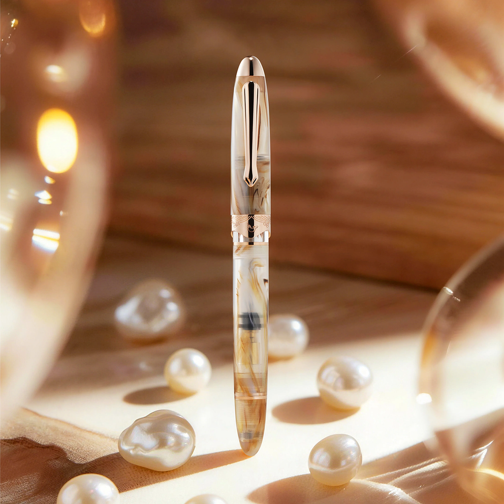 Nahvalur Horizon Fountain Pen - Pearl-Pen Boutique Ltd