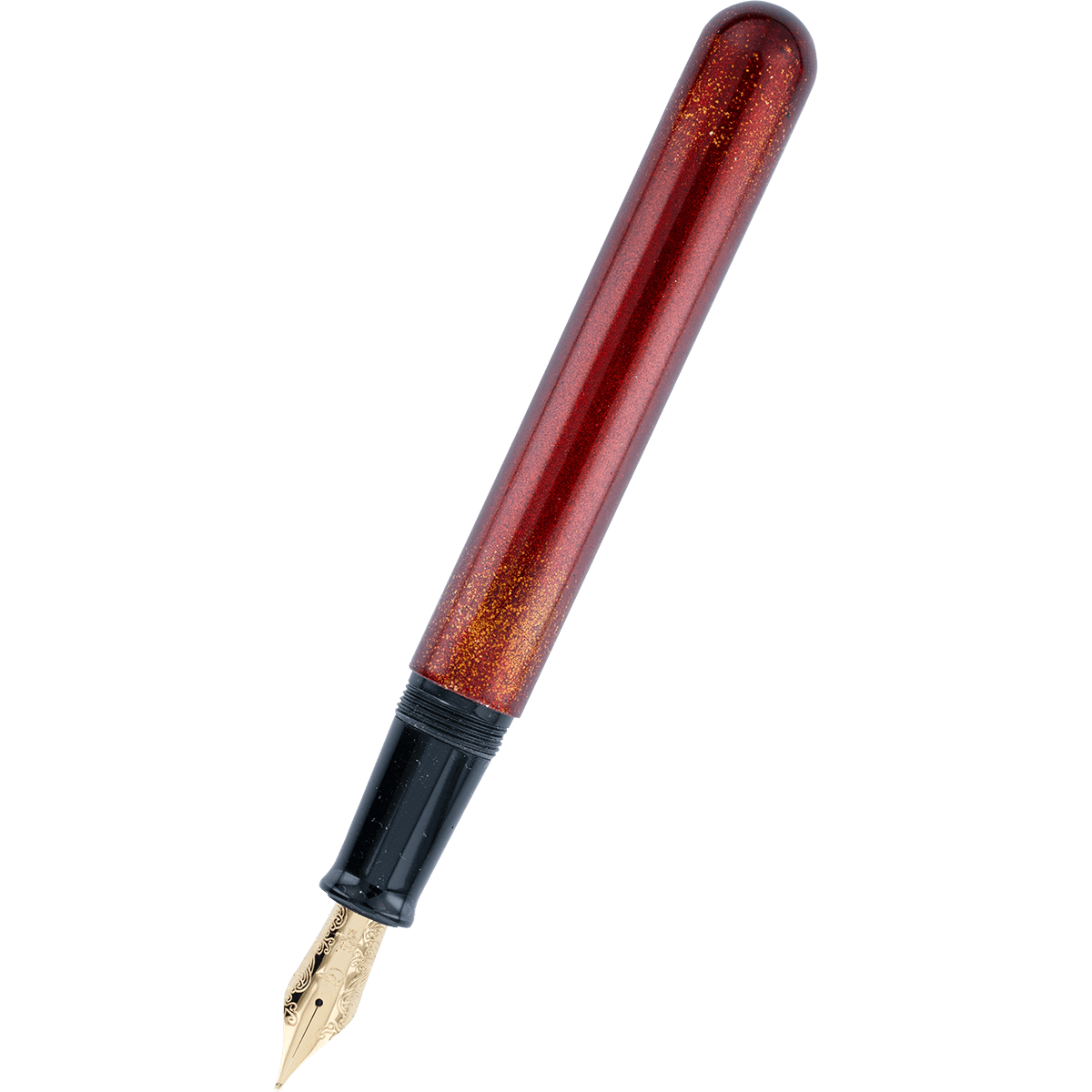 Nahvalur Ikkaku Fountain Pen - Blood Moon – 14K Gold Nib - Pen Boutique Ltd