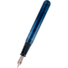 Nahvalur Ikkaku Fountain Pen - Blue Moon – 14K Gold Nib - Pen Boutique Ltd