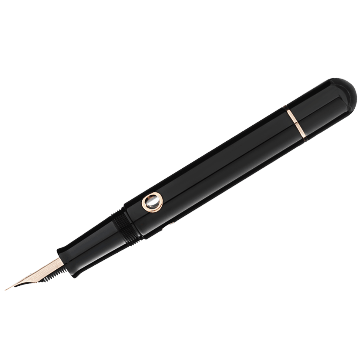 Nahvalur Nautilus Fountain Pen - Cephalopod Rose Gold - Pen Boutique Ltd