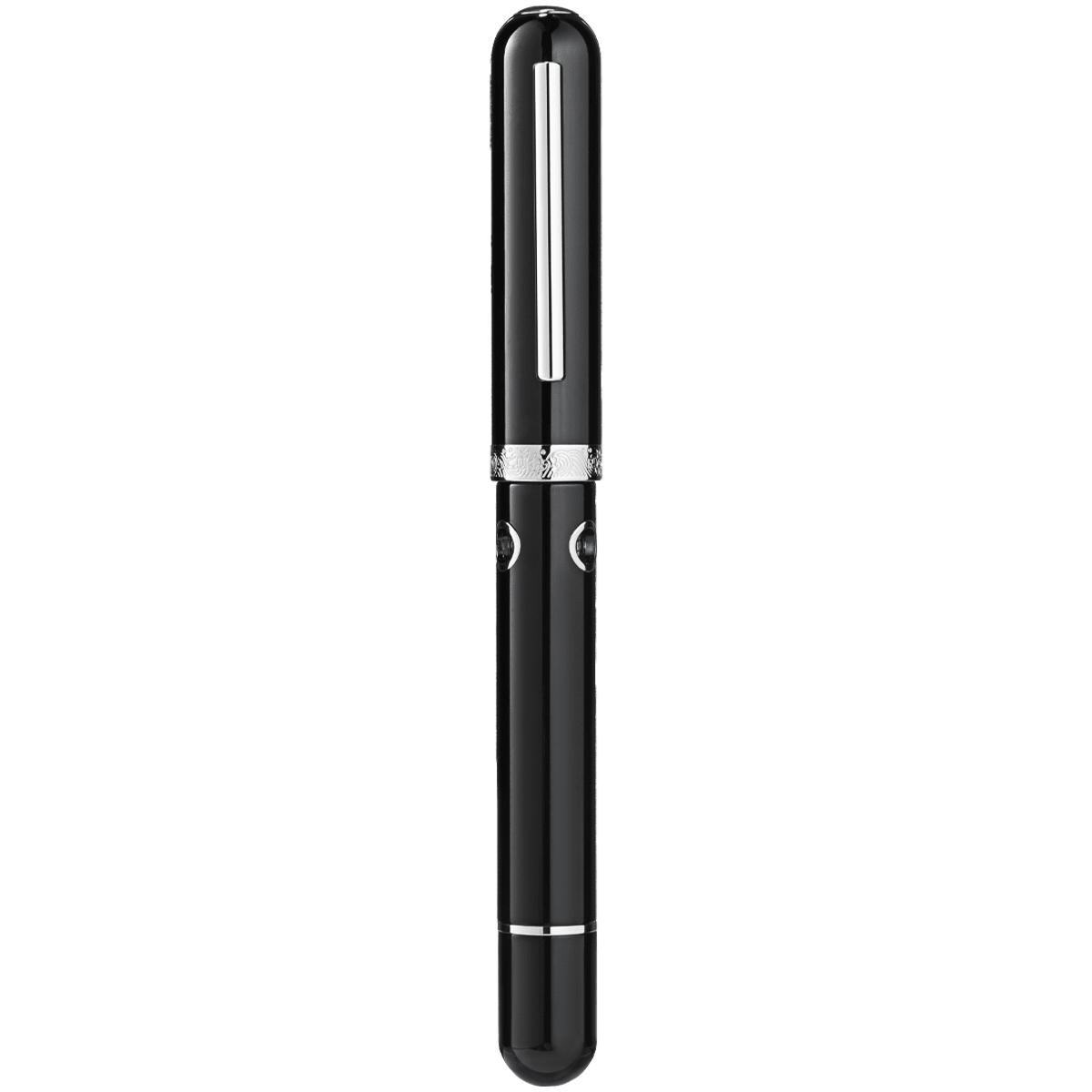 Nahvalur Nautilus Fountain Pen - Cephalopod Silver - Pen Boutique Ltd
