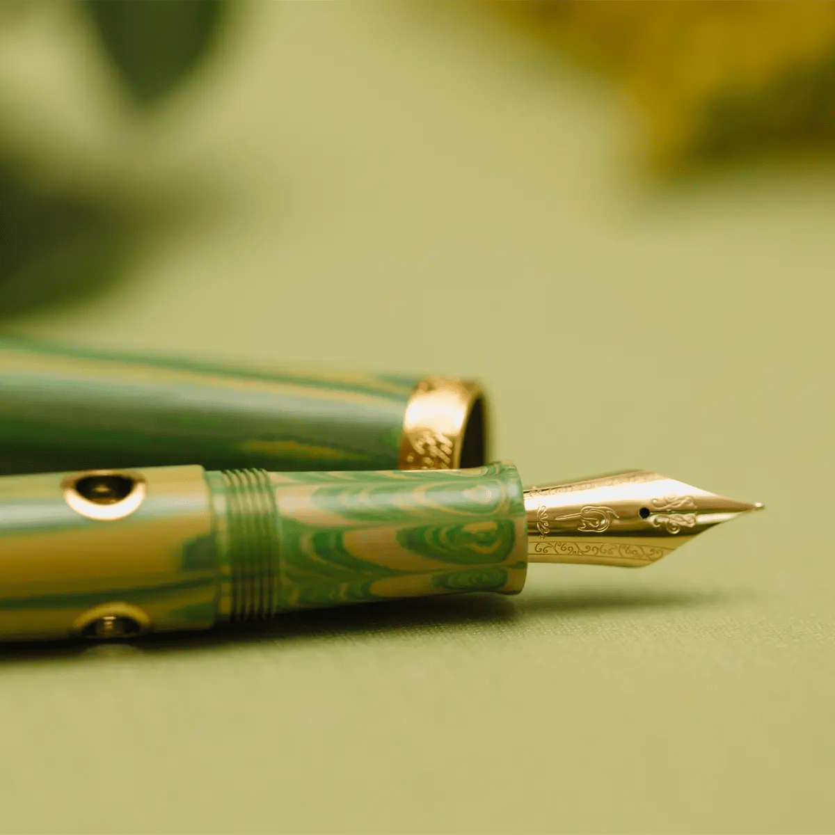 Nahvalur Nautilus Fountain Pen - Spring - Pen Boutique Ltd