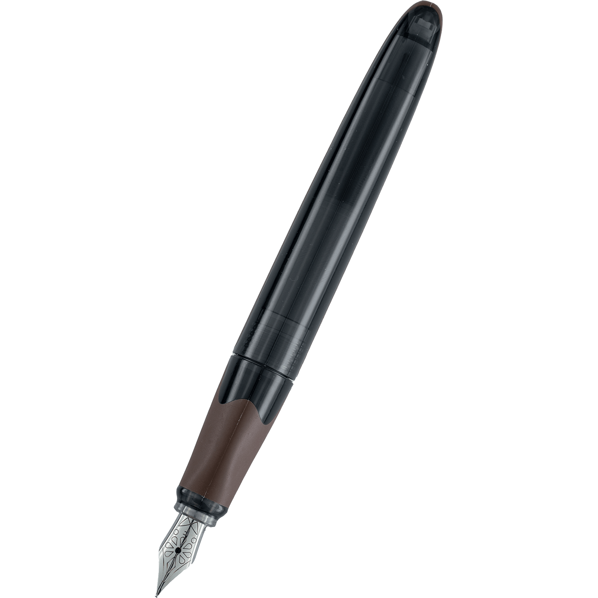 Nahvalur Triad Fountain Pen - Chocolate Brown - Pen Boutique Ltd