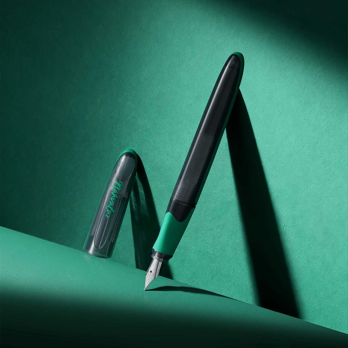 Nahvalur Triad Fountain Pen - Verdant - Pen Boutique Ltd
