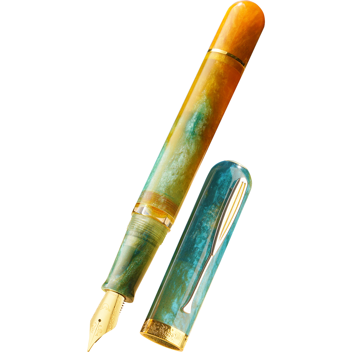 Nahvalur Voyage Fountain Pen - Hawaii - Pen Boutique Ltd