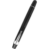 Nahvalur Eclipse Fountain Pen - Black - Silver Trim - Pen Boutique Ltd