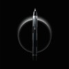 Nahvalur Eclipse Fountain Pen - Black - Silver Trim - Pen Boutique Ltd