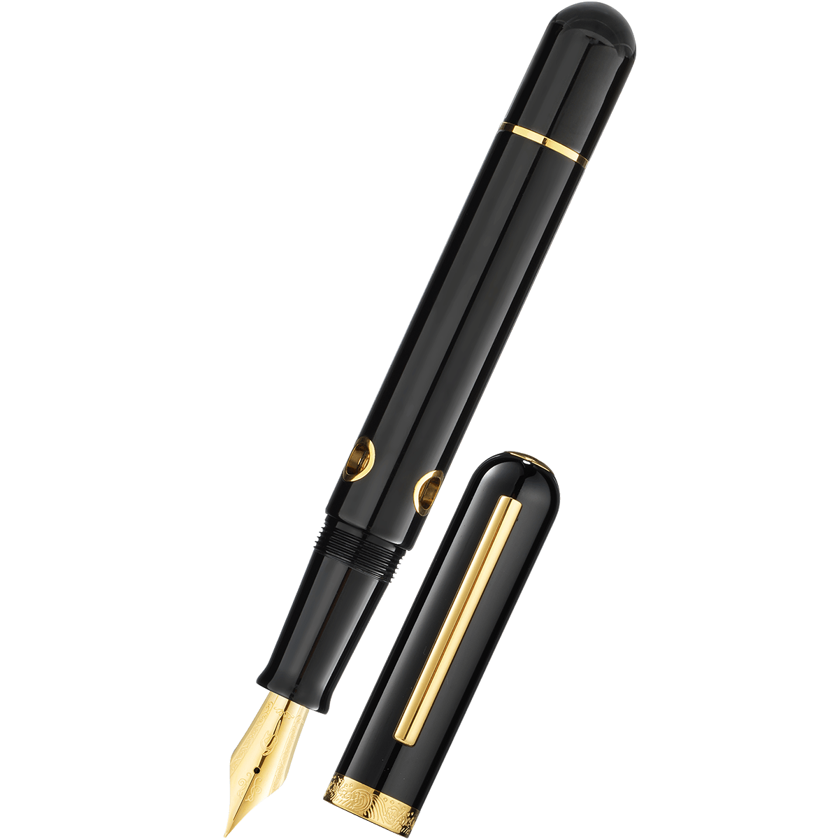 Nahvalur Nautilus Fountain Pen - Cephalopod Gold - Pen Boutique Ltd