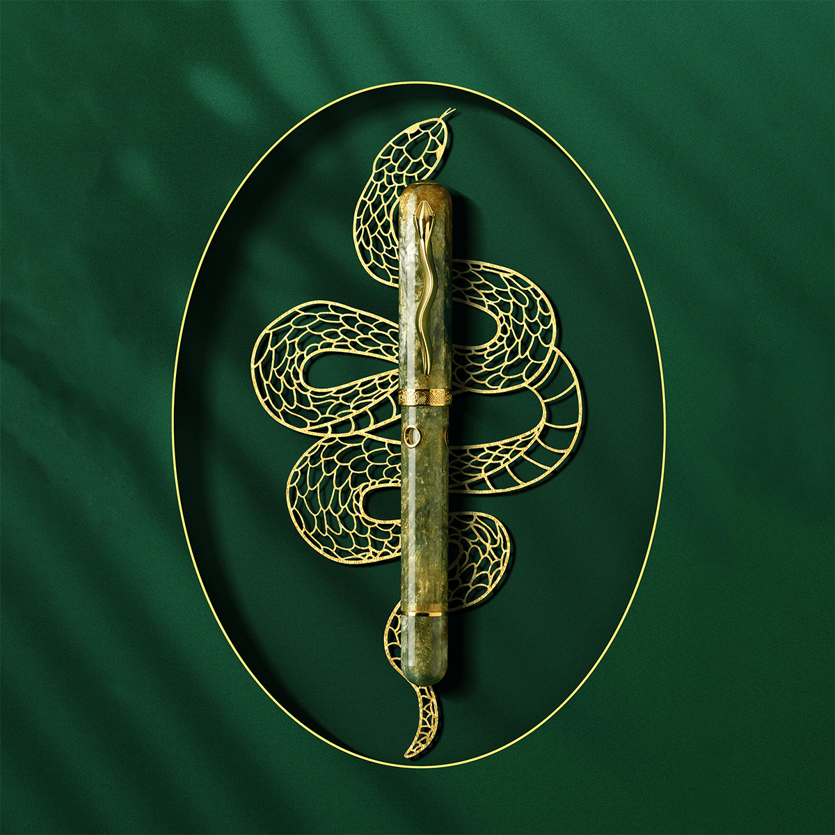 Nahvalur Pen of the Year 2025 Fountain Pen - Snake (Limited Edition) - Pen Boutique Ltd