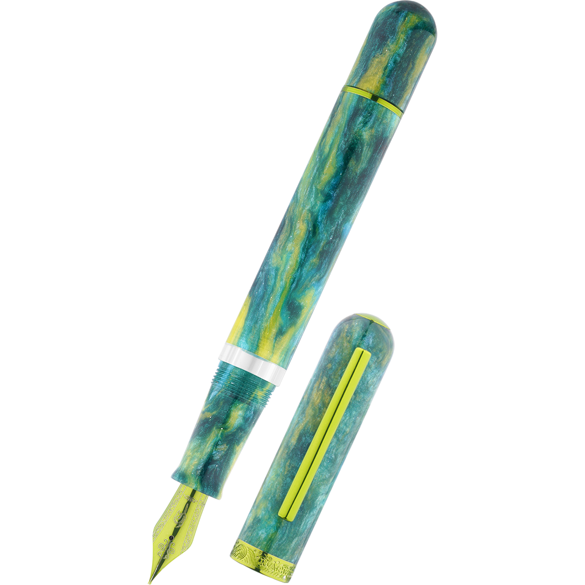 Nahvalur Voyage Fountain Pen - The Spring - Pen Boutique Ltd