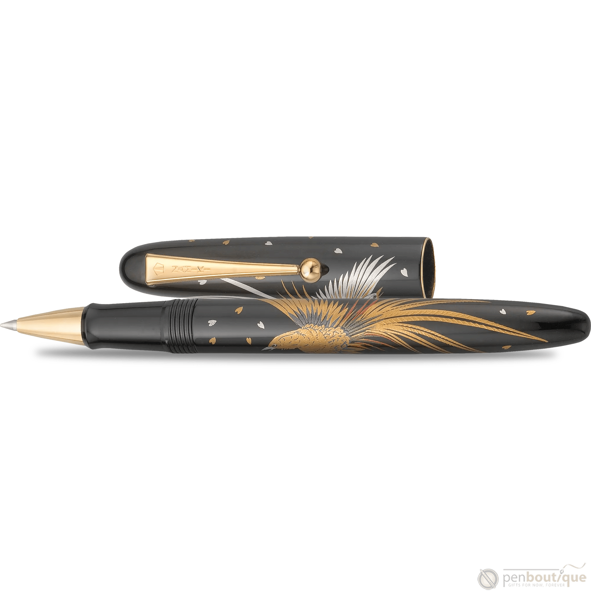 Namiki Nippon Art Rollerball Pen - Golden Pheasant - Pen Boutique Ltd