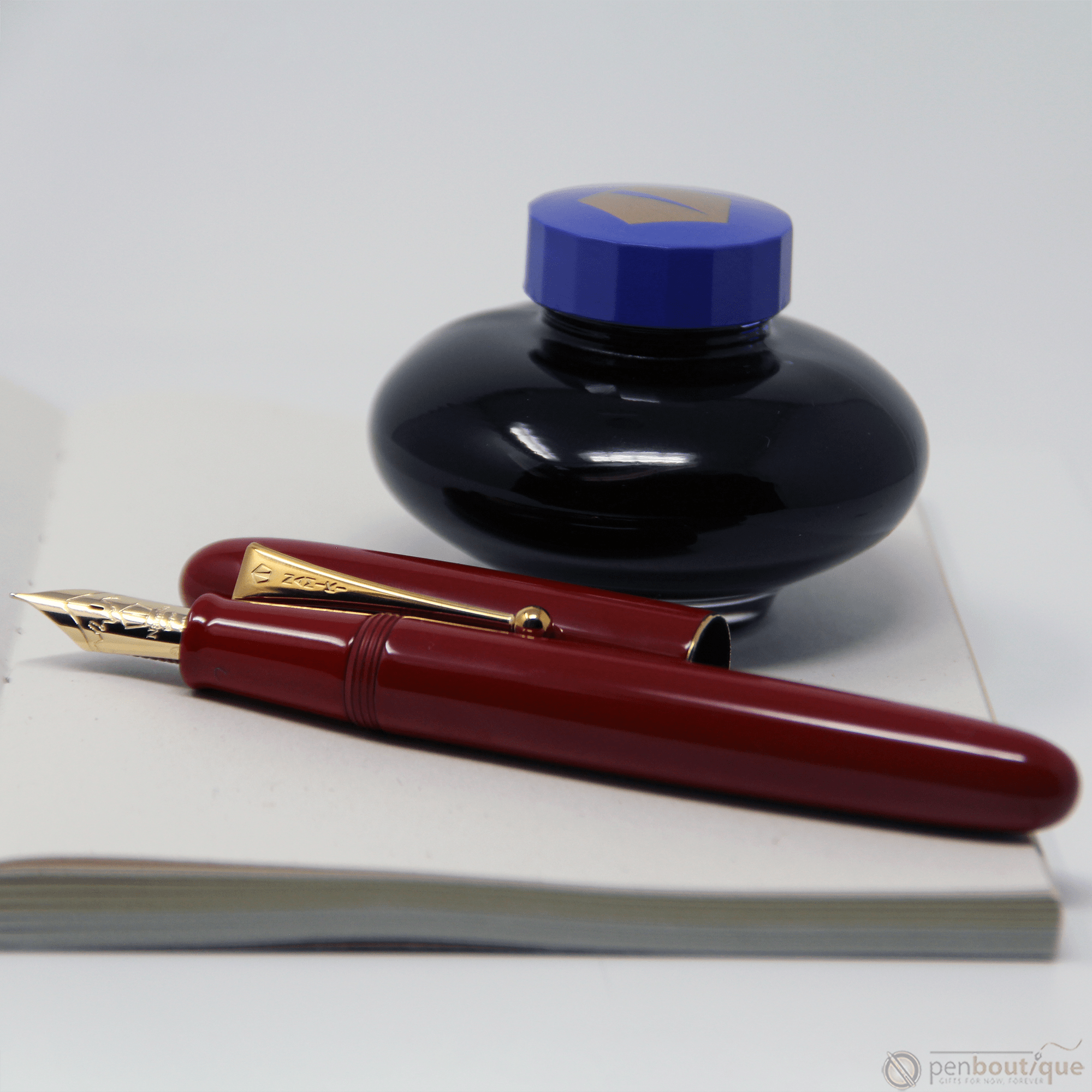 Namiki Yukari Royale Fountain Pen - Urushi Vermillion - Pen Boutique Ltd