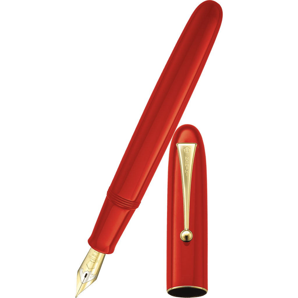 Namiki Yukari Royale Fountain Pen - Urushi Vermillion - Pen Boutique Ltd