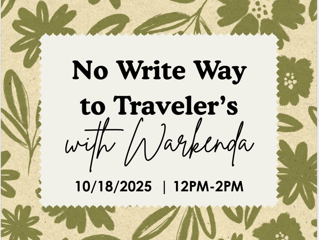 No Write Way to Traveler’s with Warkenda! - Pen Boutique Ltd