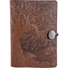 Oberon Design Tree of Life Large Journal Cover - Saddle - Pen Boutique Ltd