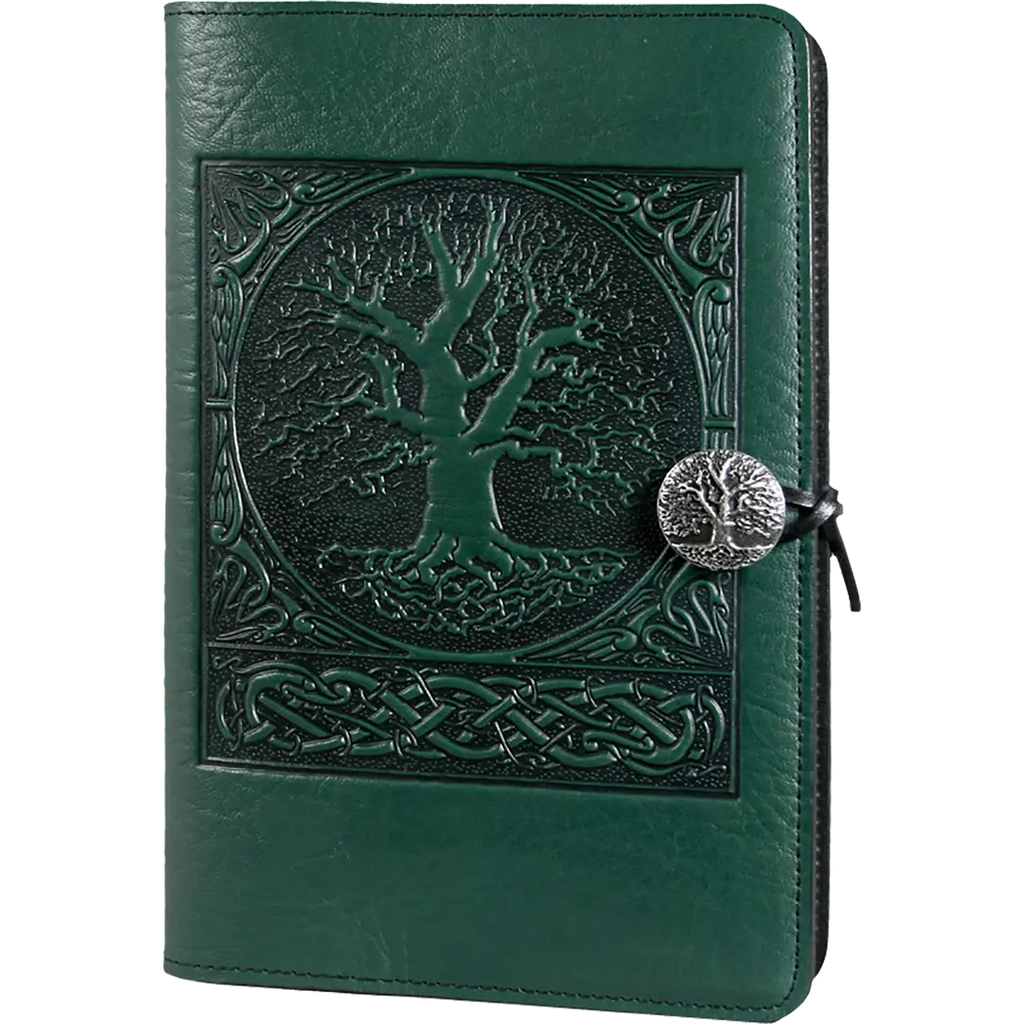 Oberon Design World Tree Large Journal - Green-Pen Boutique Ltd