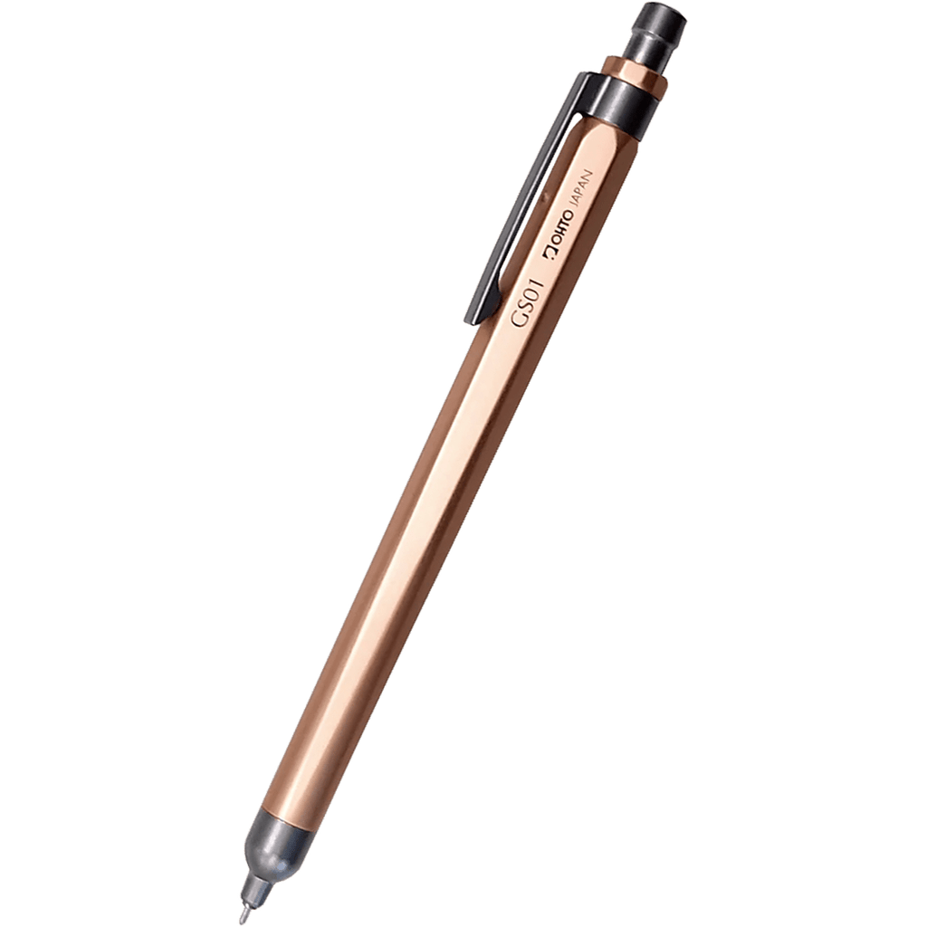 Ohto GS Roller Gel Pen - Gold - Pen Boutique Ltd