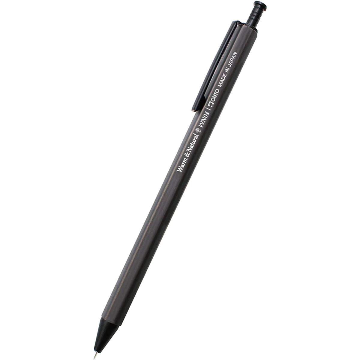 Ohto Wood Gel Pen - Warm & Natural Black