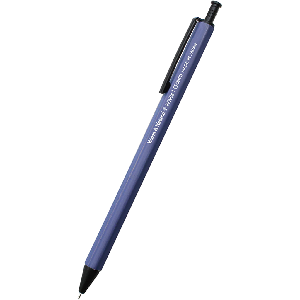 Ohto Wood Gel Pen - Warm & Natural Blue